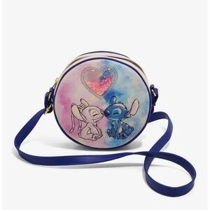 Disney Lilo & Stitch Confetti Heart Crossbody Bag Purse Handbag Her Universe
